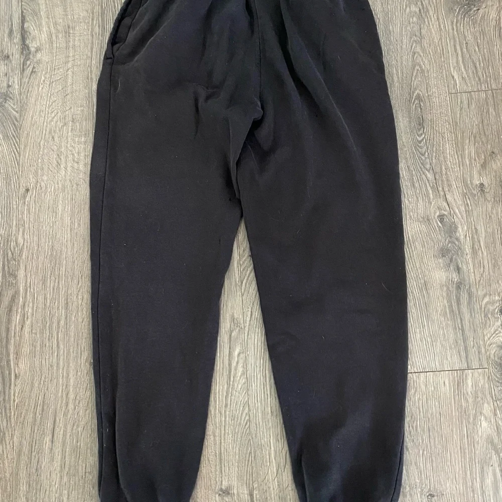 Boys champion sweatpants large L joggers black athletic athleasure sweats youth‌
